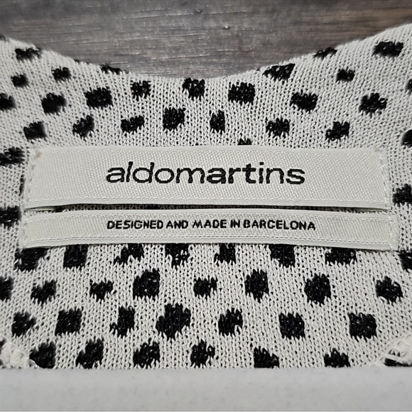 Anthropologie Aldomartins Cardigan Sweater Geometric Print - Picture 6 of 8